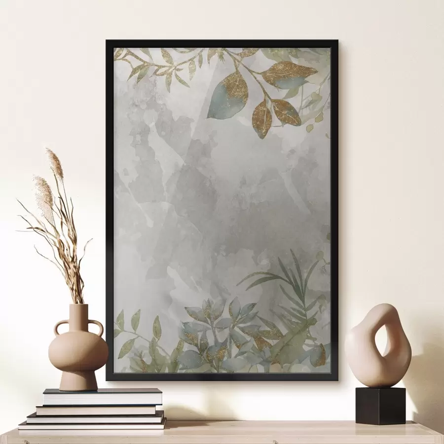 Fototapety Rastliny na svetlom pozadí f46894