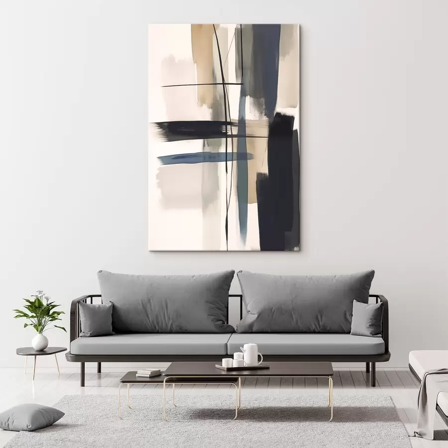 Obraz Abstraktná imitácia štetca s46907