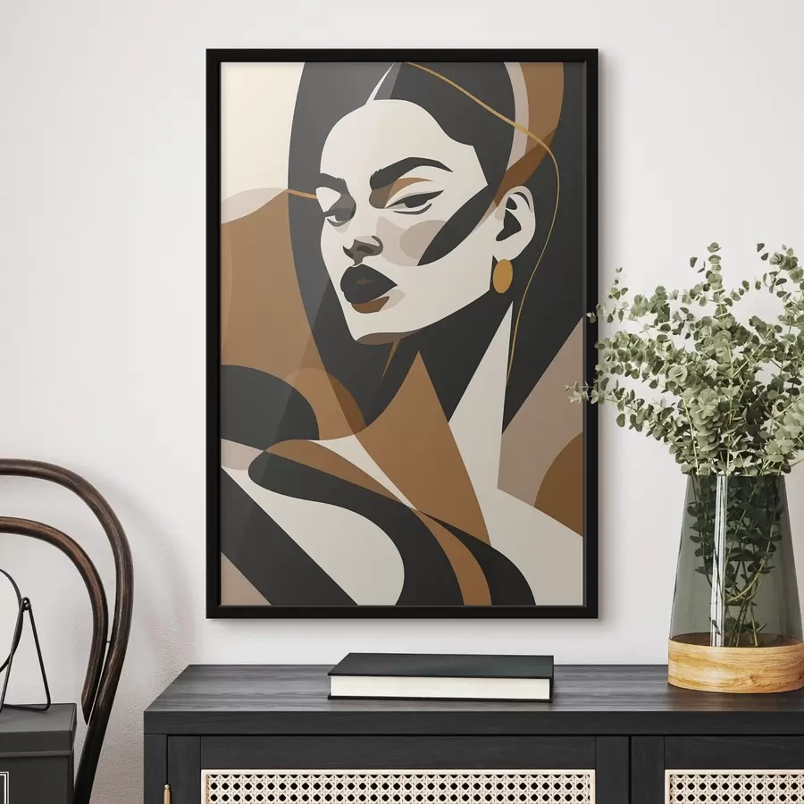 Fototapety Abstraktný portrét ženy f46905