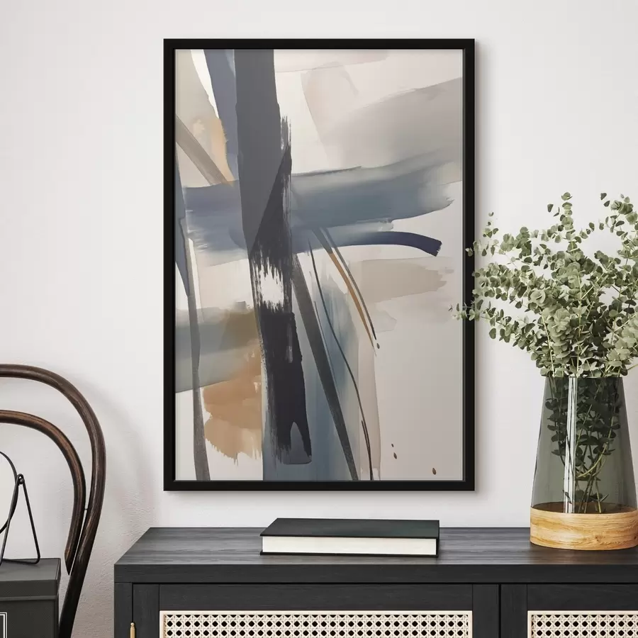 Fototapety Abstraktná imitácia štetca f46908