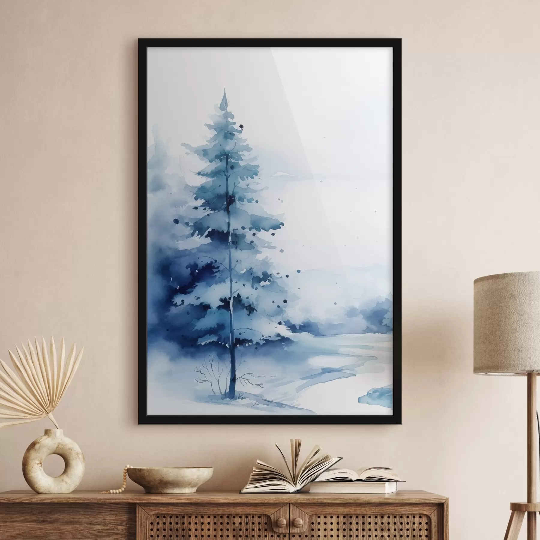 Fototapety Jedľa v lese f46966