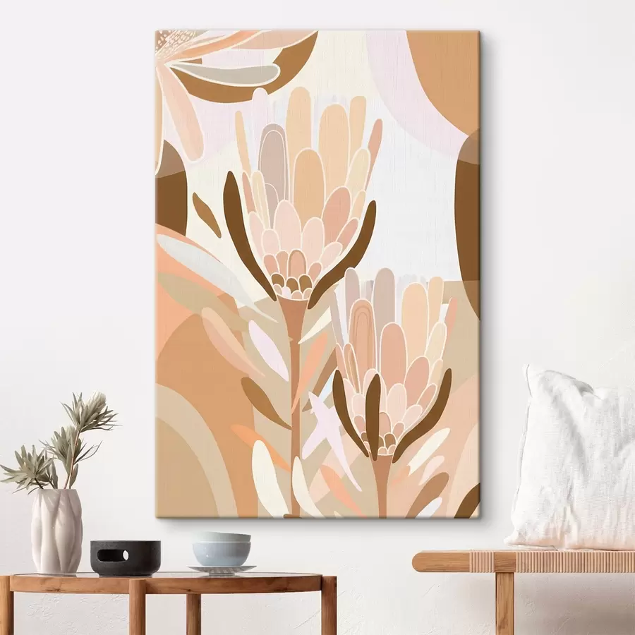 Obraz Abstraktné kvety s46991