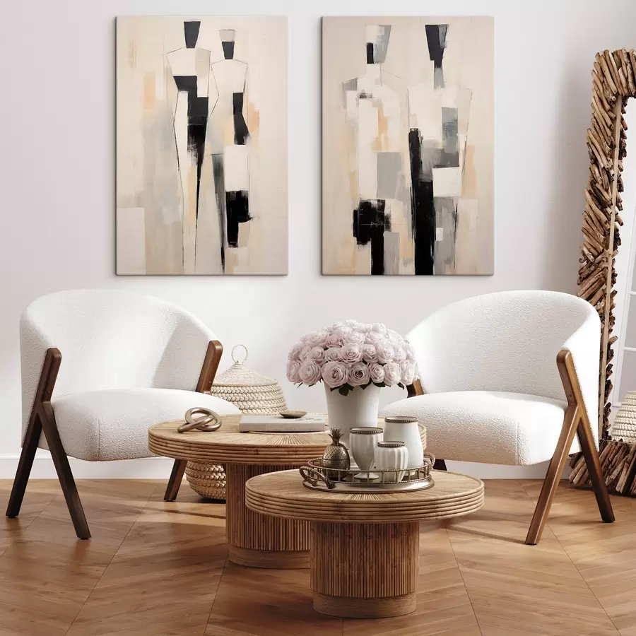 Obraz Abstraktný pár m01111