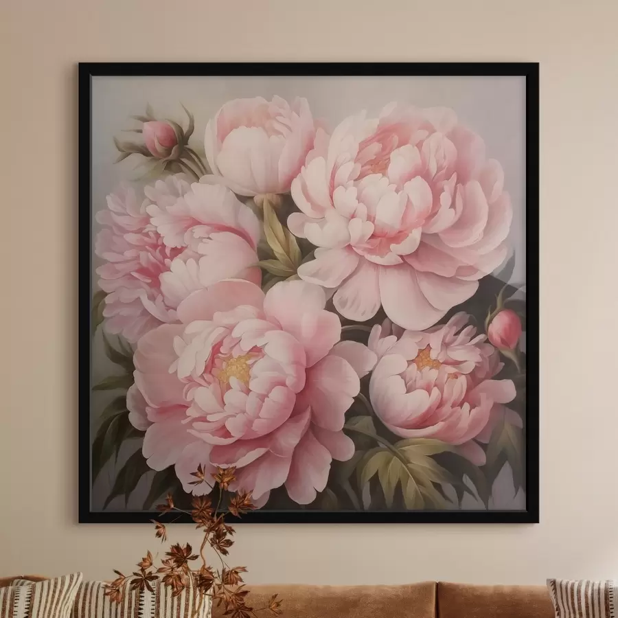 Fototapety Pivonky f47007