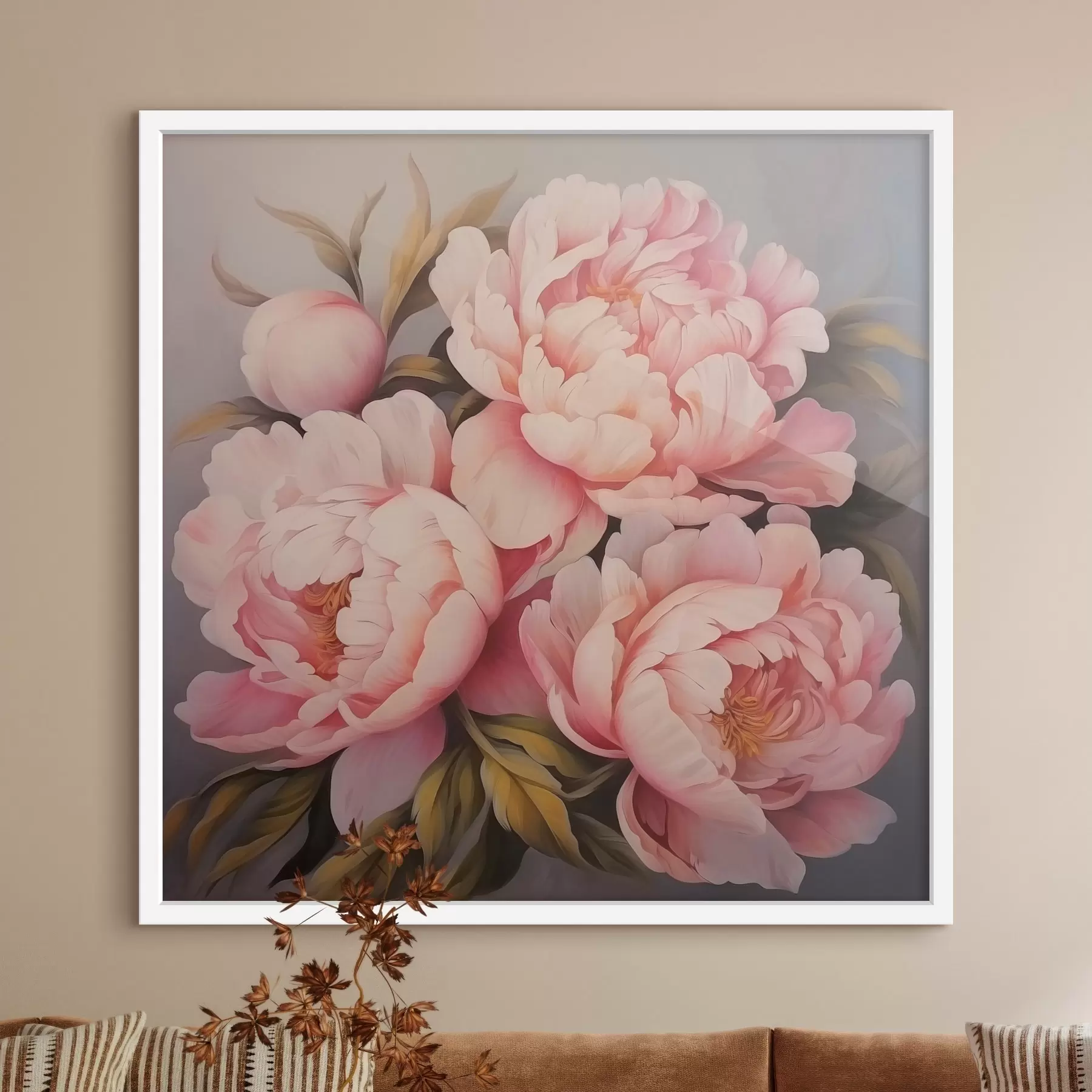 Fototapety Pivonky f47008