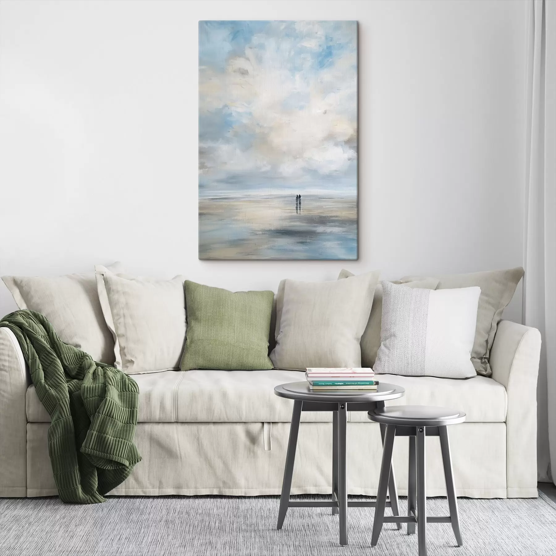 Obraz Pár na pobreží mora s47062