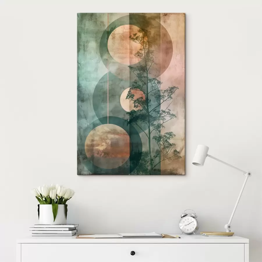 Obraz Abstrakcia a listy s47072