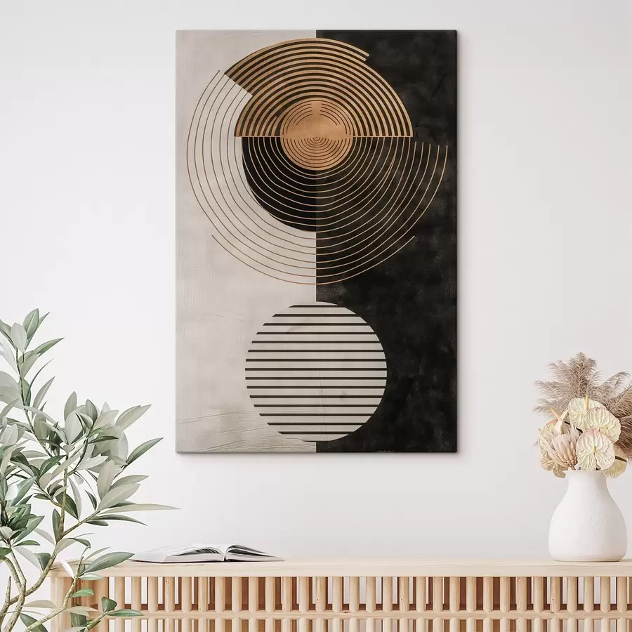 Obraz Kruhy a listy s47080