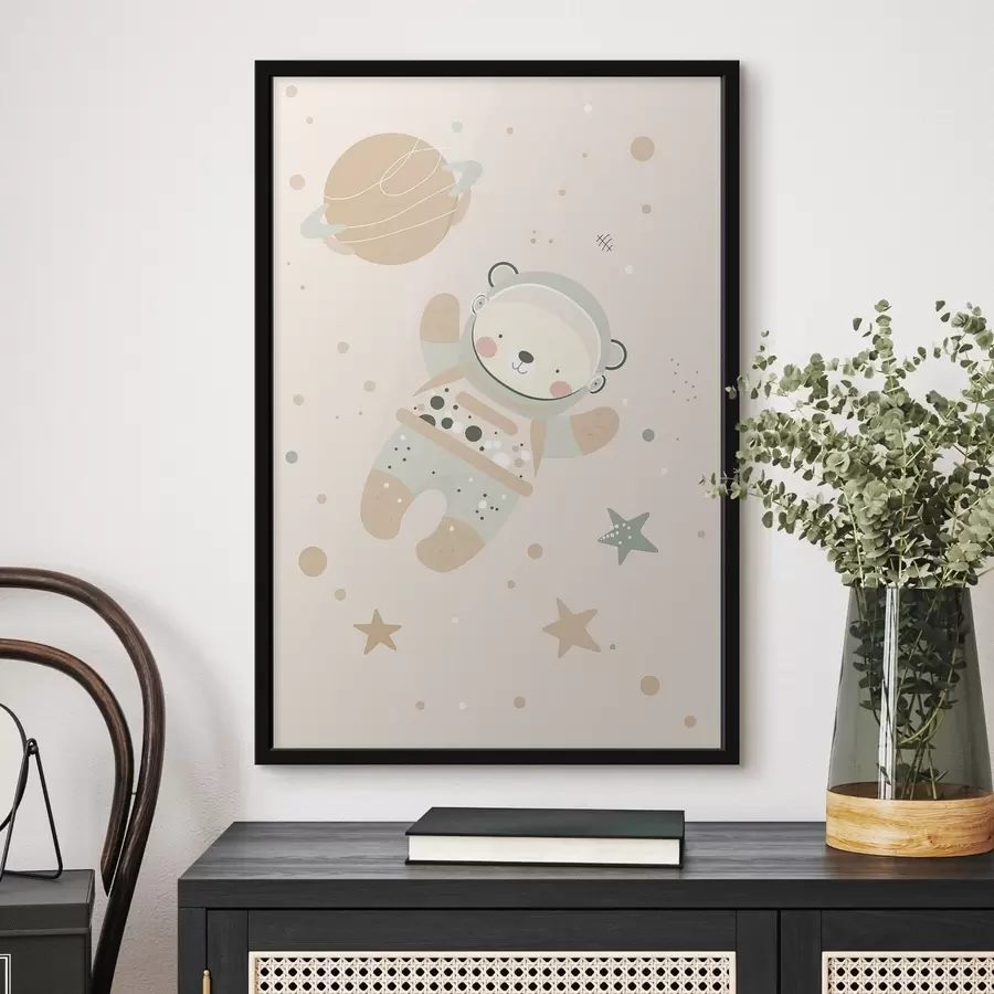 Fototapety Medveď kozmonaut f47068