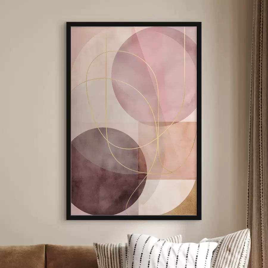 Fototapety Abstraktné kruhy f47070