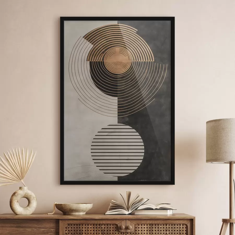 Fototapety Kruhy a listy f47080