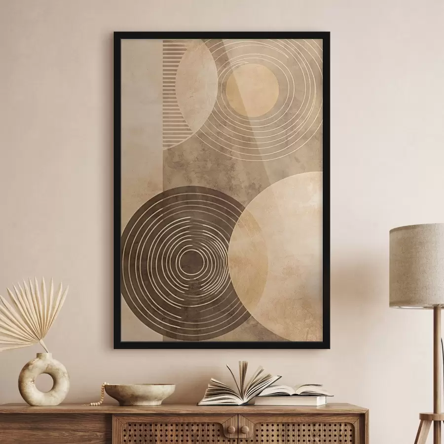 Fototapety Kruhy v neutrálnych farbách f47082