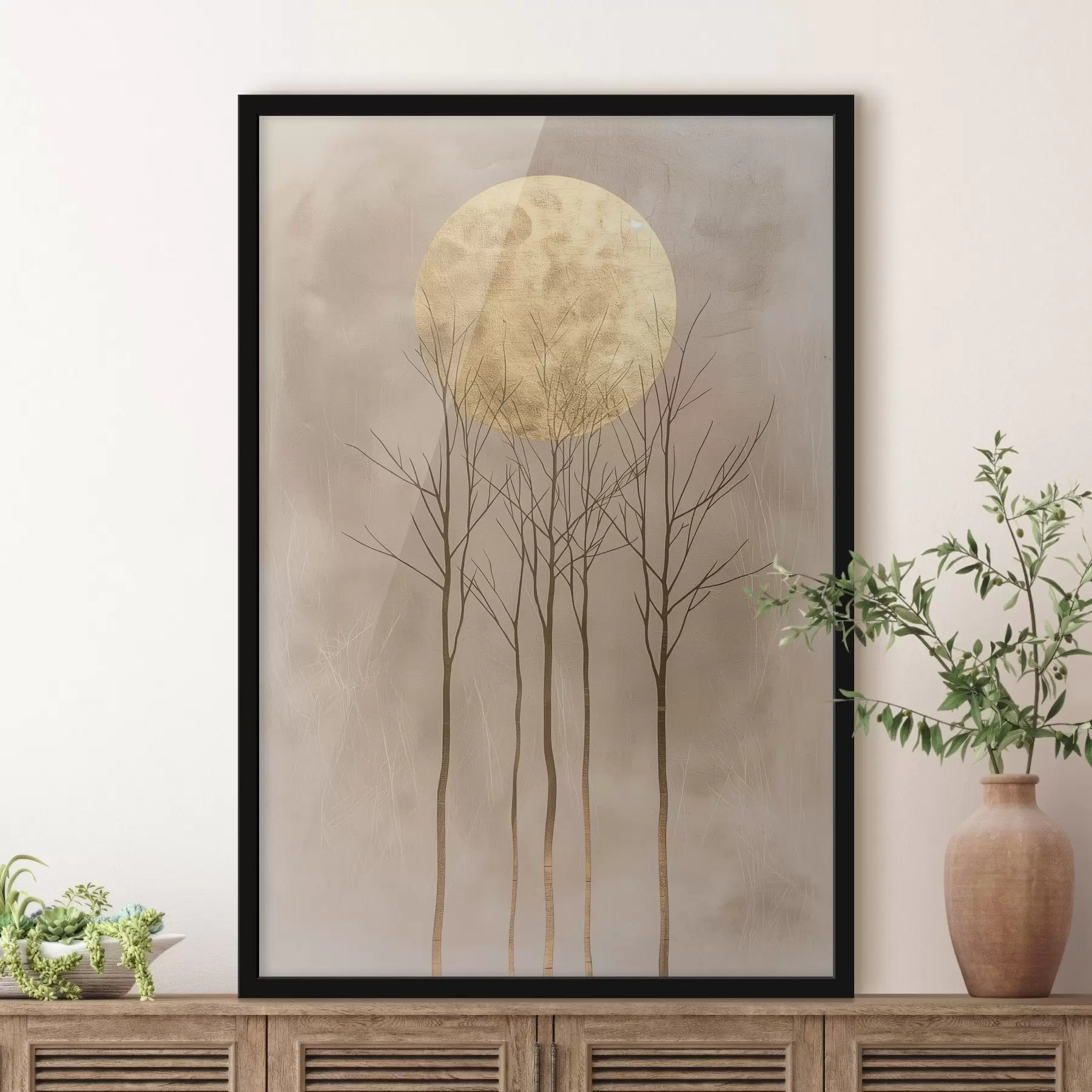 Fototapety Stromy a kruh f47083