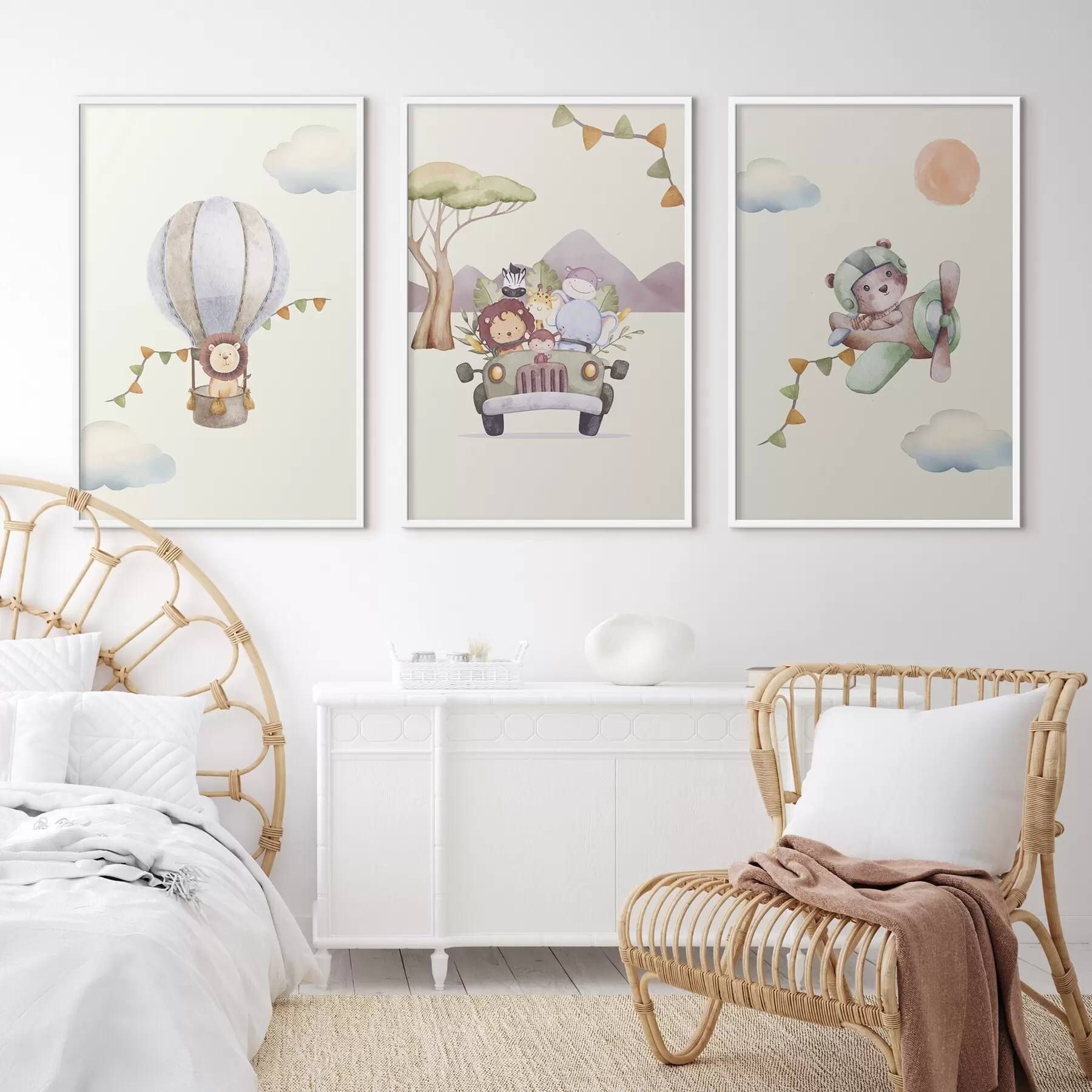 Fototapety Dobrodružstvá na vysnívanej oblohe a cestách d00295