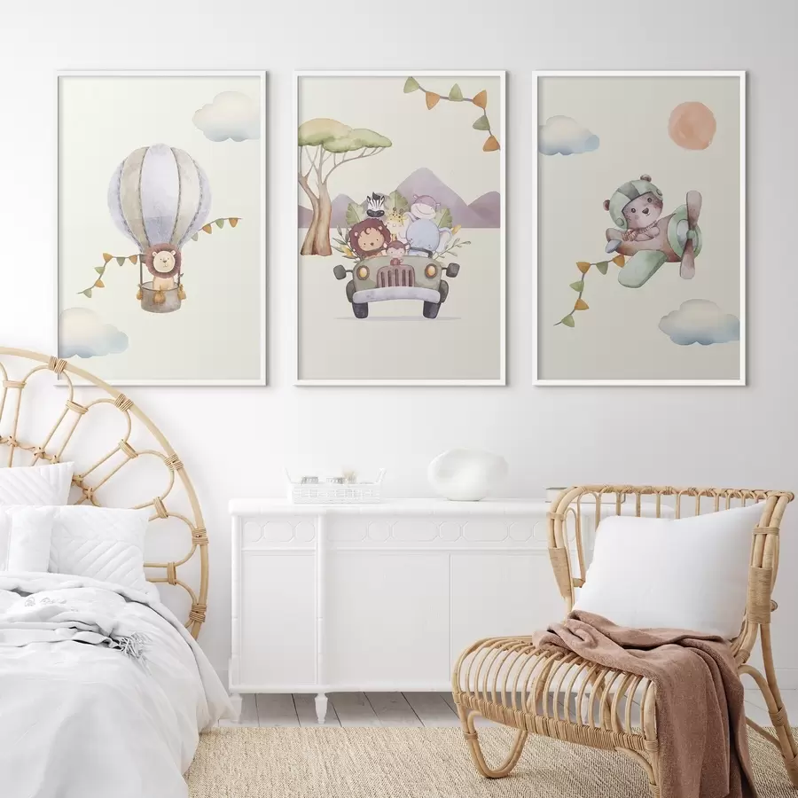 Fototapety Dobrodružstvá na vysnívanej oblohe a cestách d00295