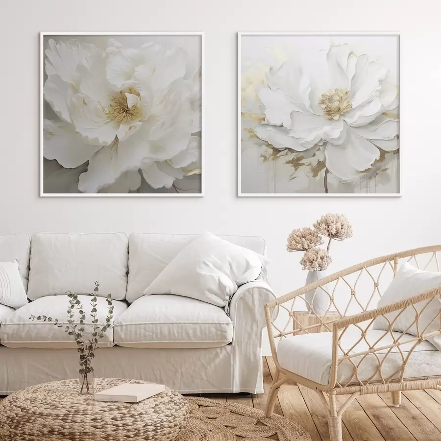 Fototapety Nádherné veľké svetlé kvety d00424