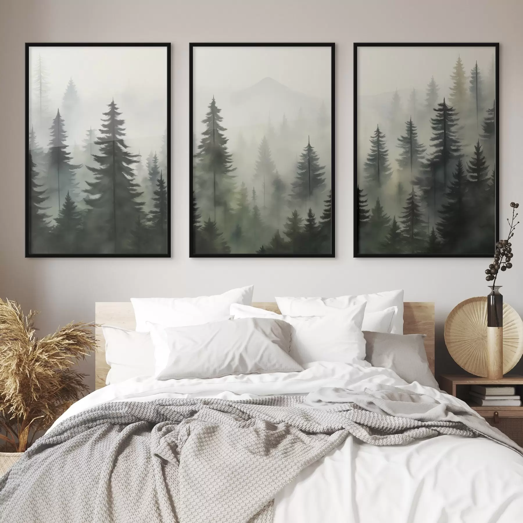 Fototapety Lesná krajina d00431