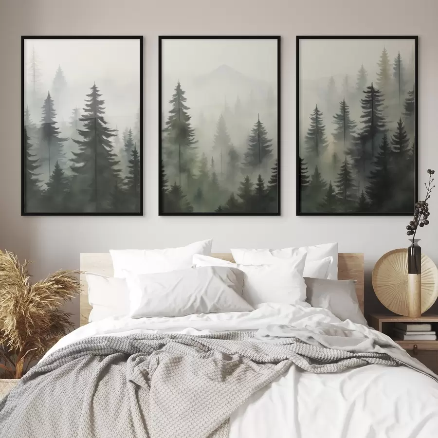 Fototapety Lesná krajina d00431