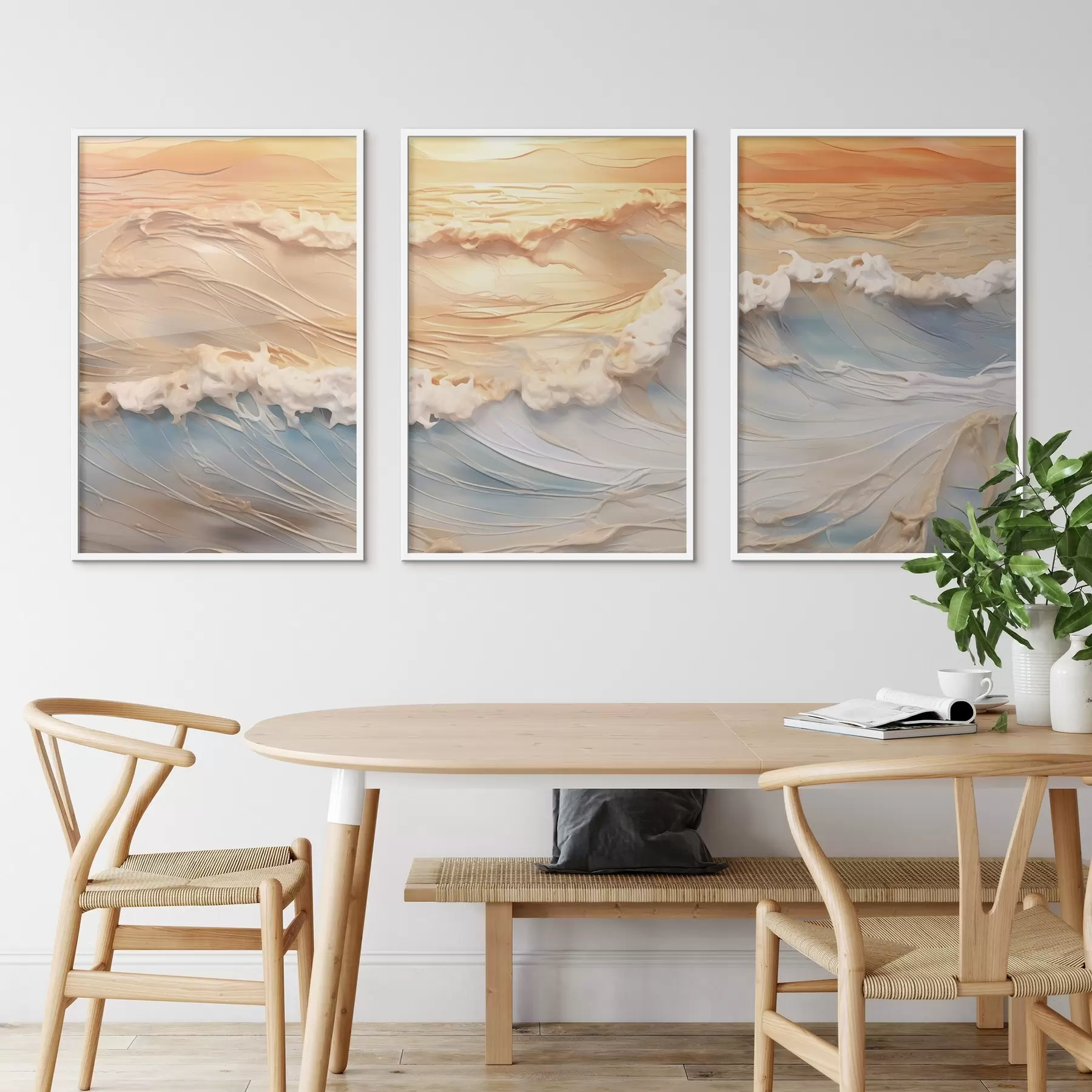 Fototapety Farebné vlny mora d00437