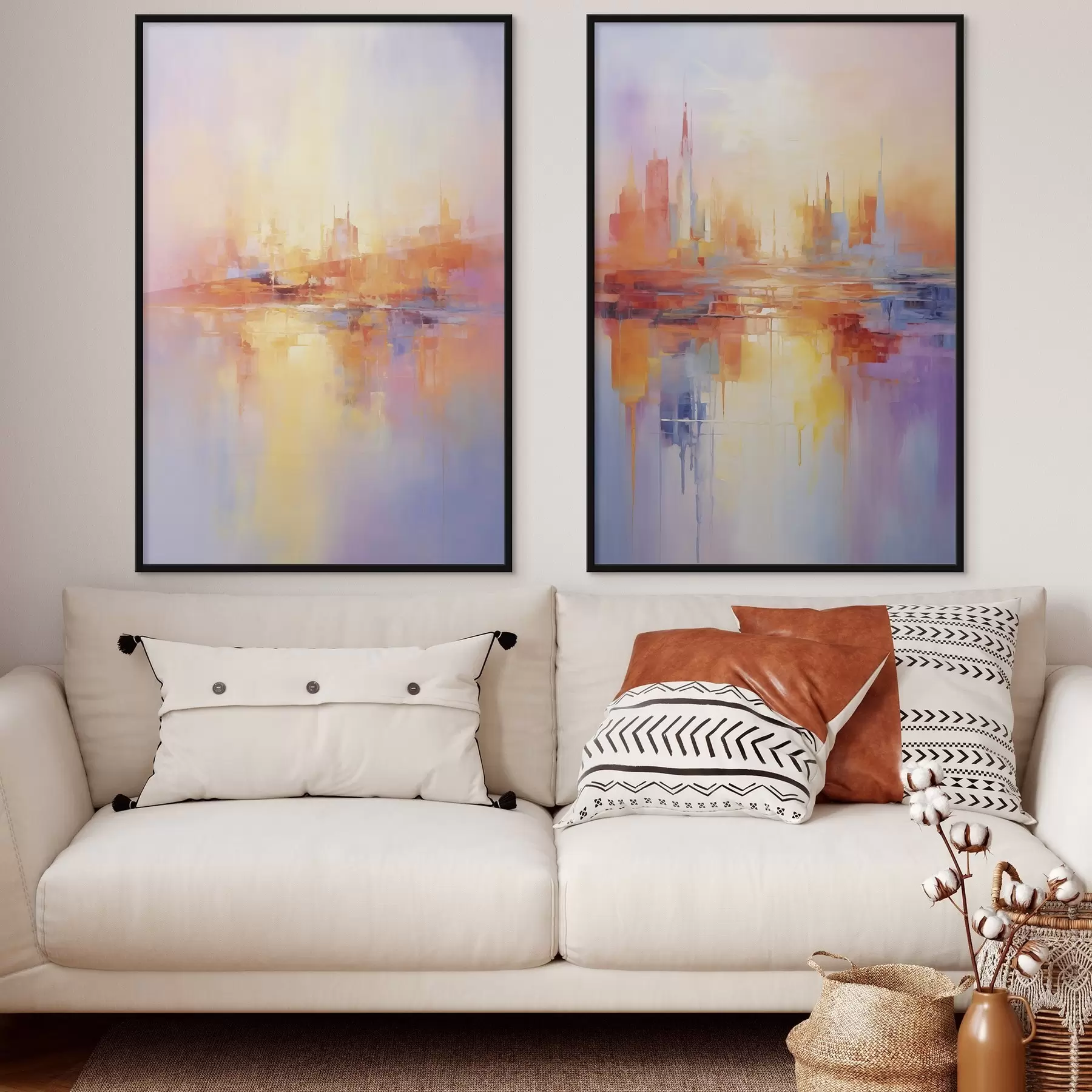 Fototapety Viacfarebné mestá d00462