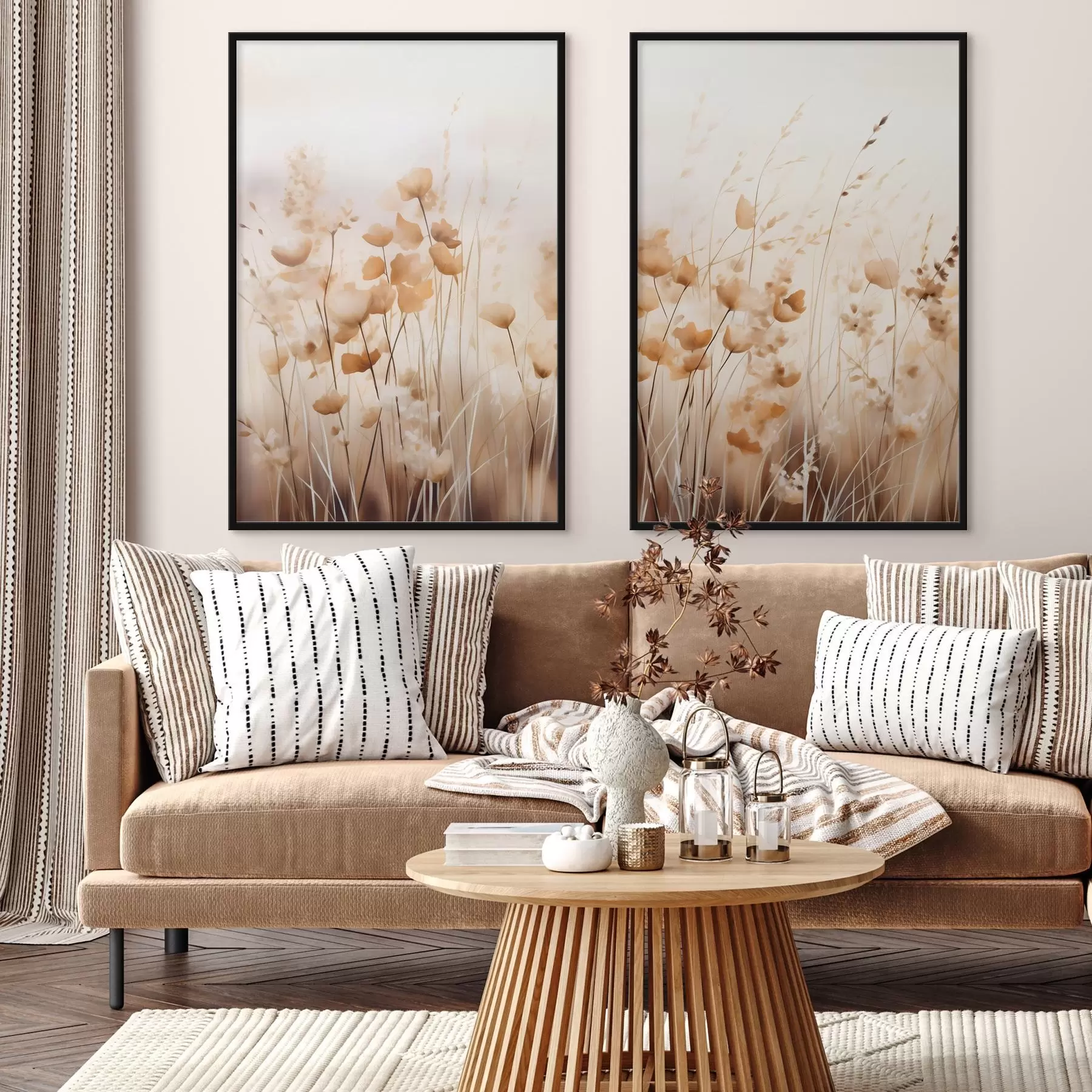 Fototapety Abstraktné poľné kvety d00481