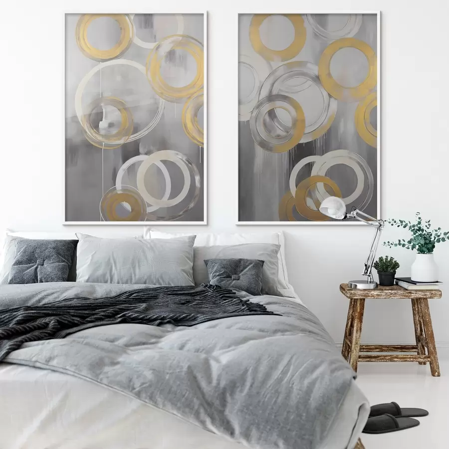 Fototapety Abstrakcia s kruhmi d00509