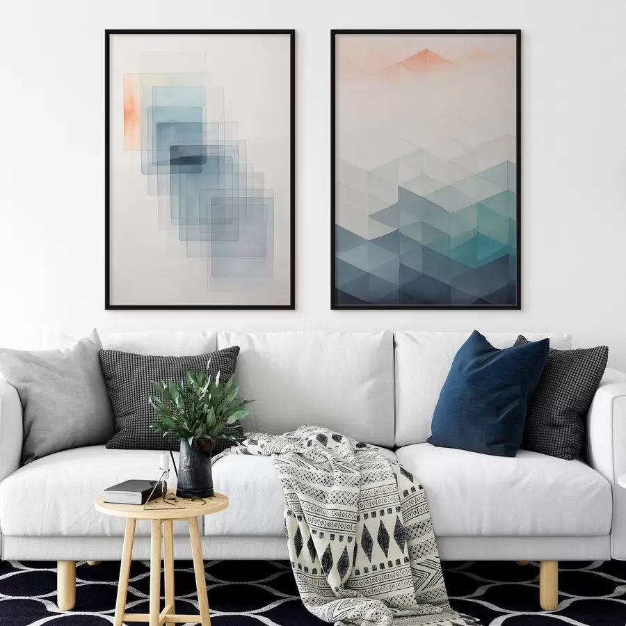 Fototapety Moderná geometrická abstrakcia d00537