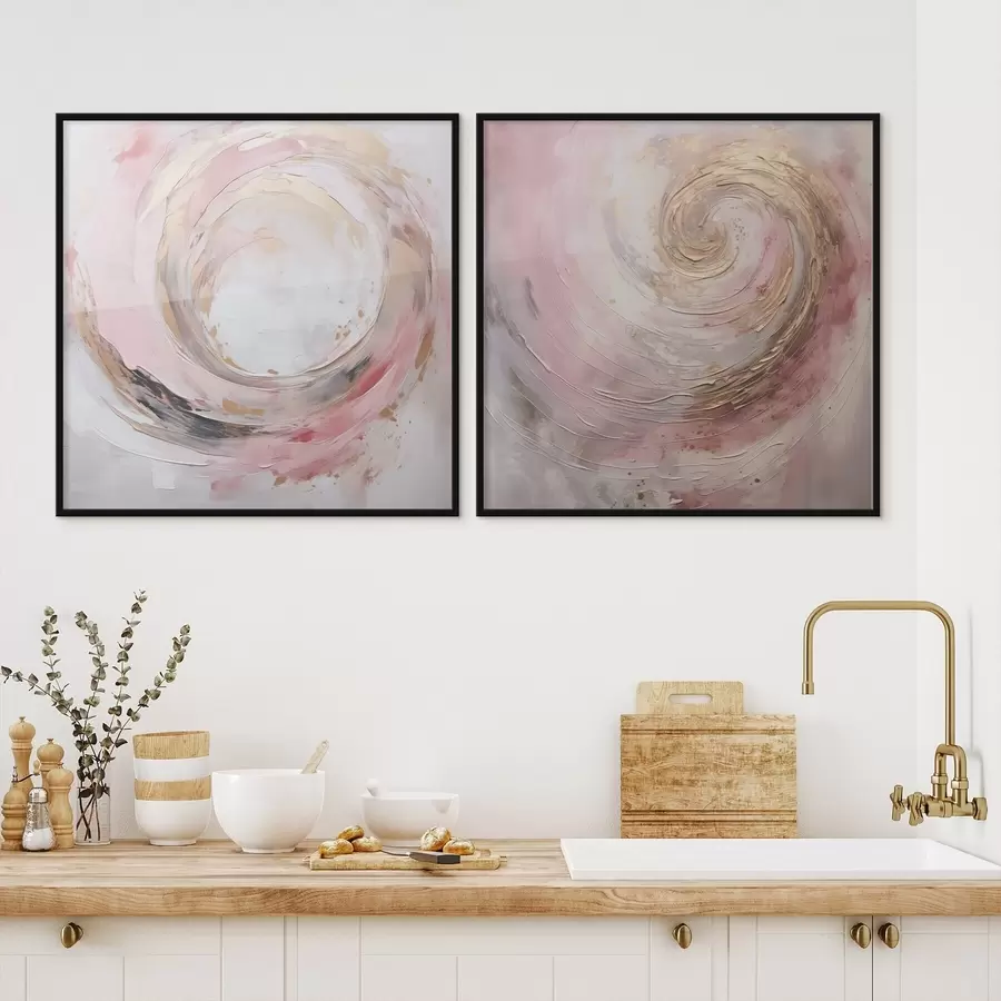 Fototapety Abstraktná maľba imitujúca vírenie d01028