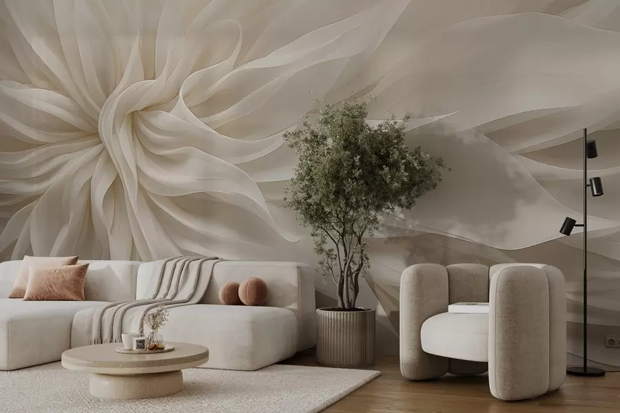 Fototapety Hodvábne okvetné lístky svetla w05050