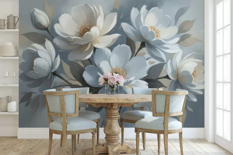 Fototapety Akvarelová bujná kytica w05051