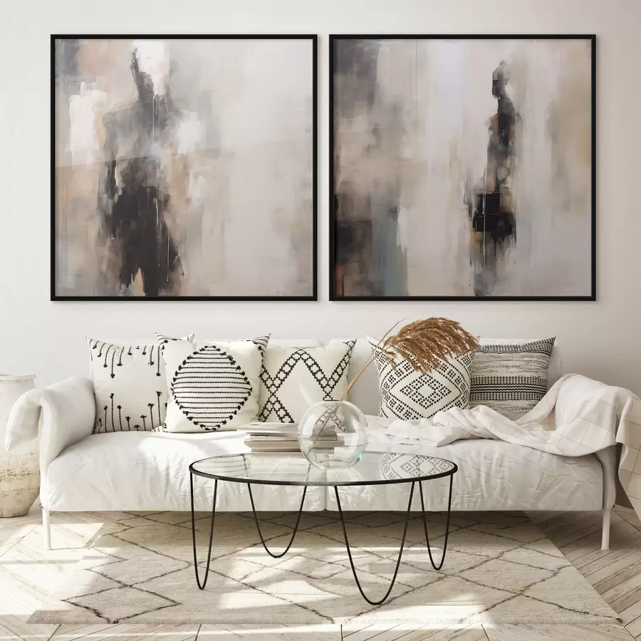 Fototapety Abstraktné ľudské postavy v tieni d00860