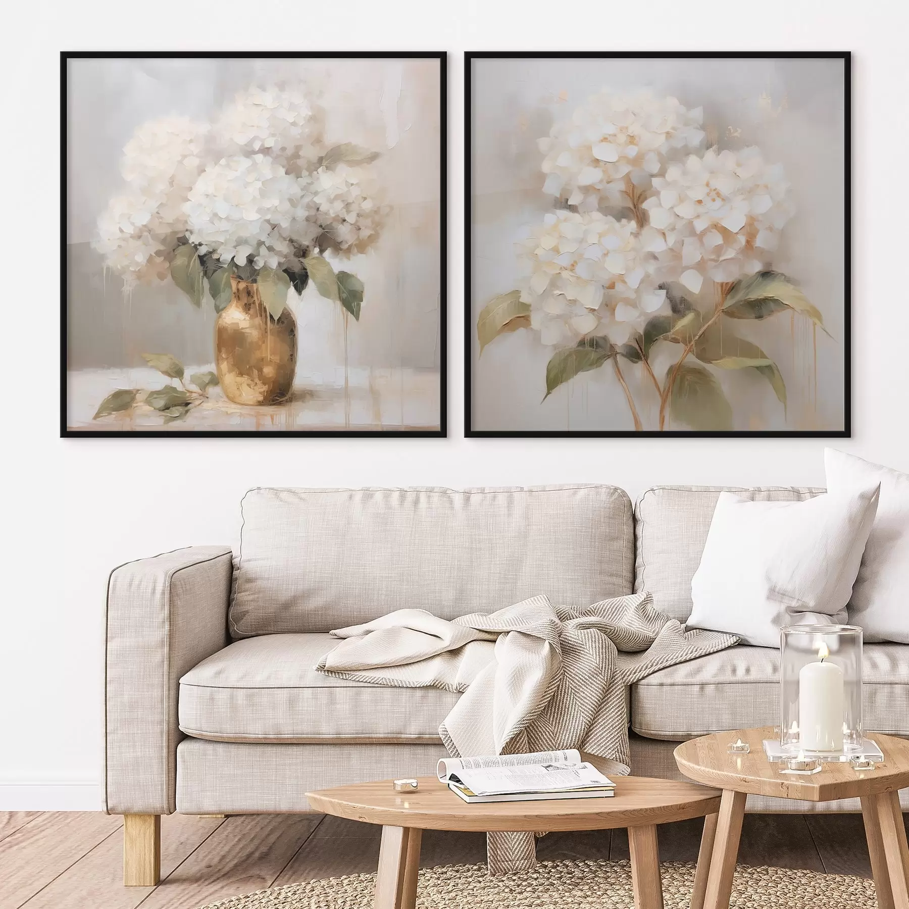 Fototapety Jemné hortenzie d00857