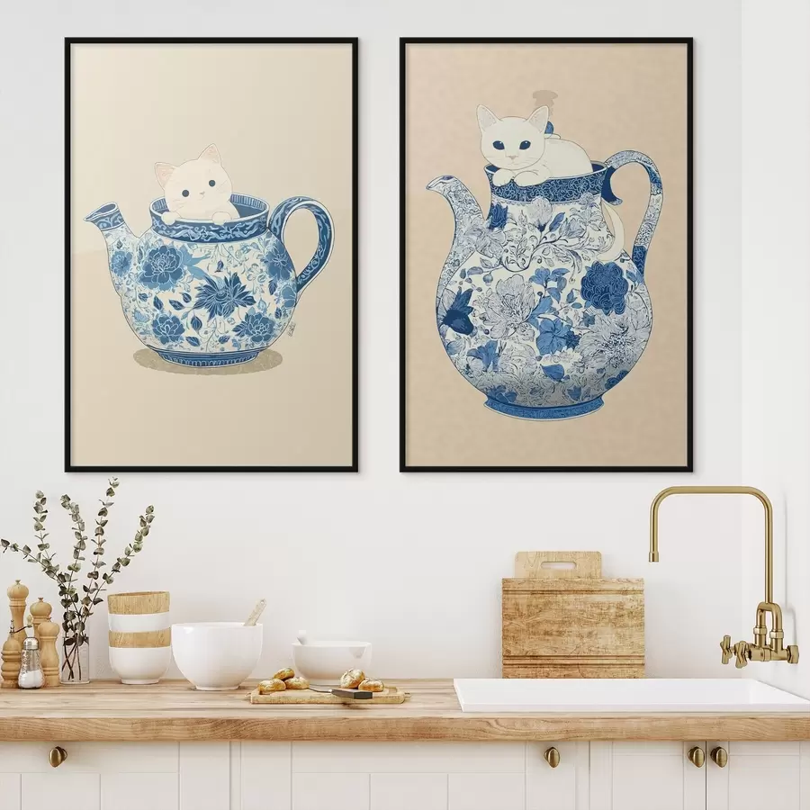 Fototapety Mačka v džbáne d00920