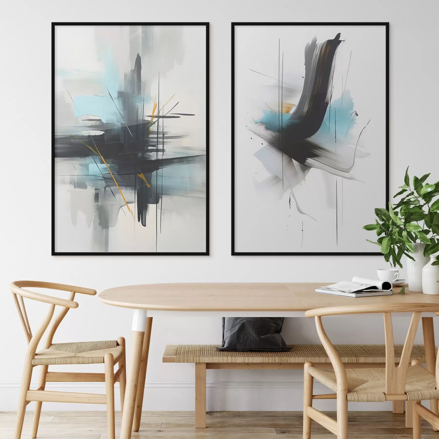 Fototapety Abstrakcia s imitáciou špliechancov a ťahov štetcom d01037