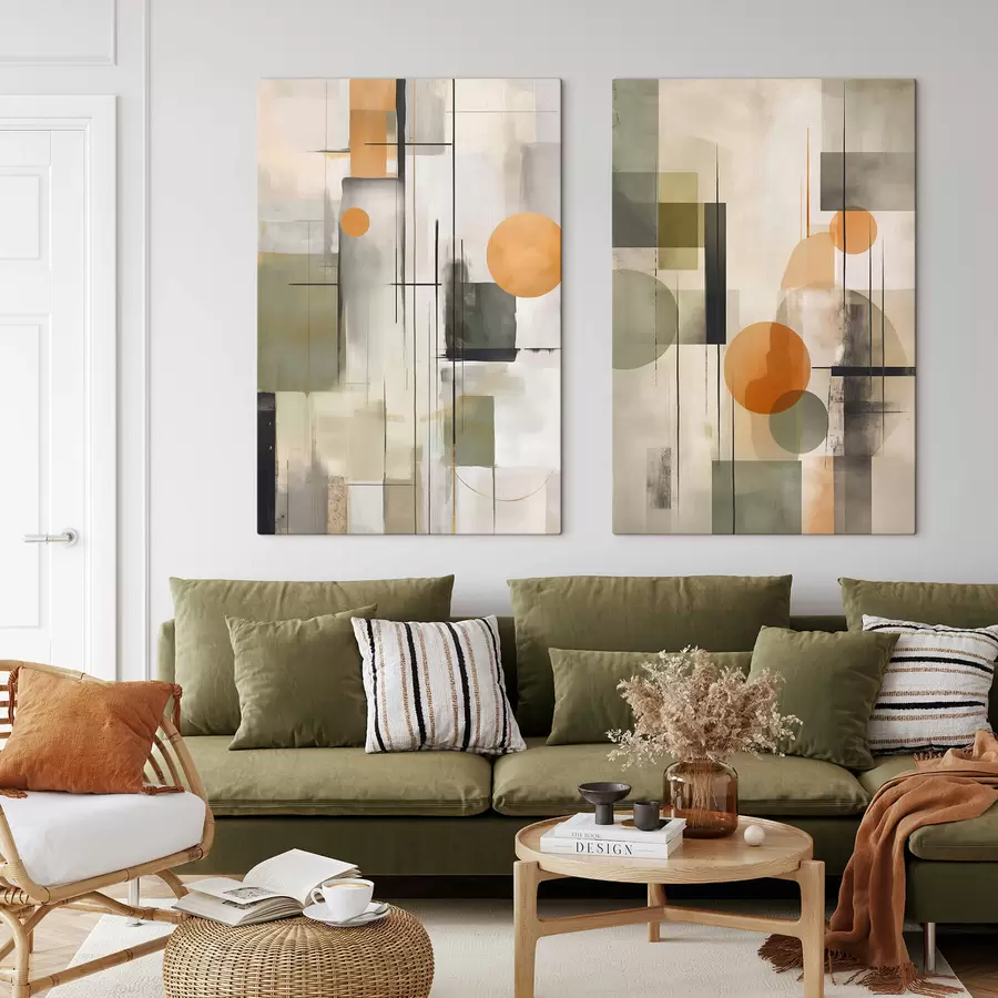 Obraz Geometrická abstrakcia m01165