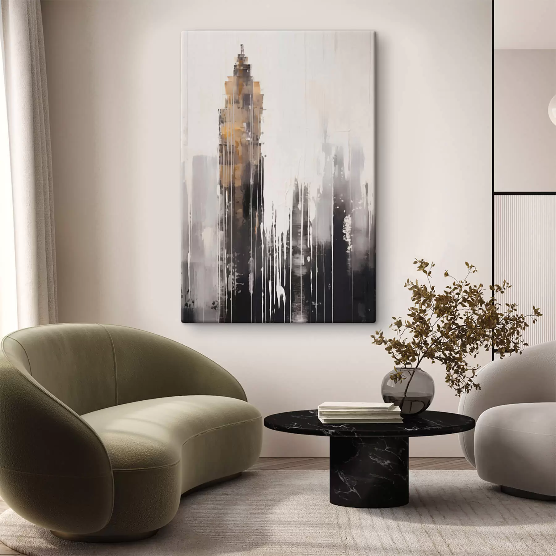 Obraz Abstraktný mrakodrap s47254
