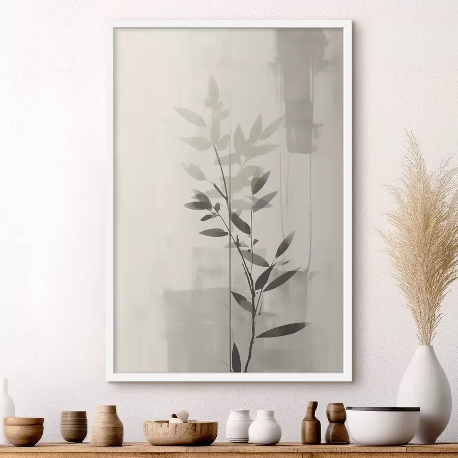 Fototapety Abstraktné vetvy listov f47102