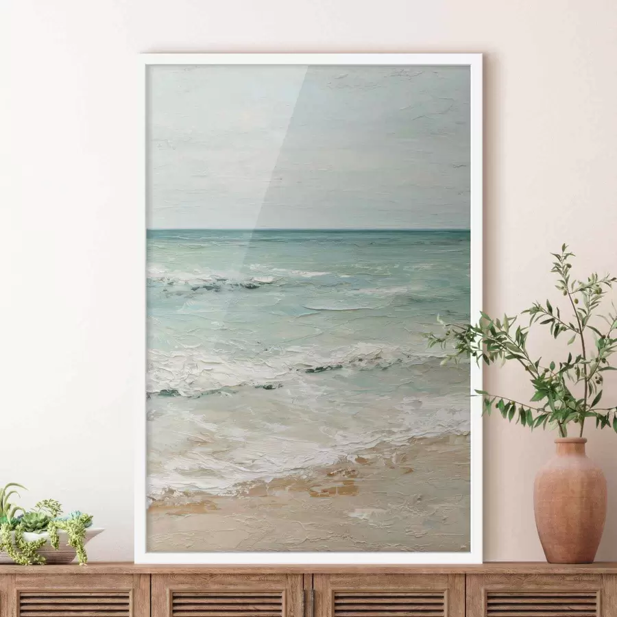 Fototapety pobrežie v štýle olejomaľby f47119