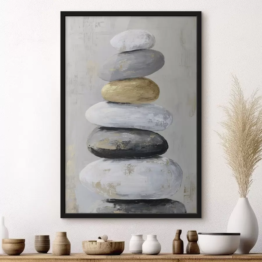 Fototapety veľké kamene v štýle maľby f47235