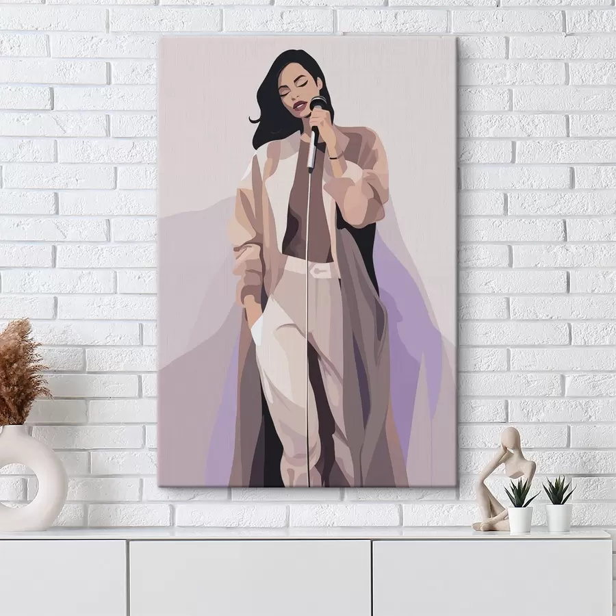 Obraz Spevák s47408