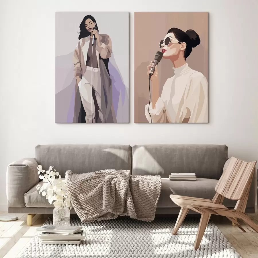 Obraz Spevák m01191