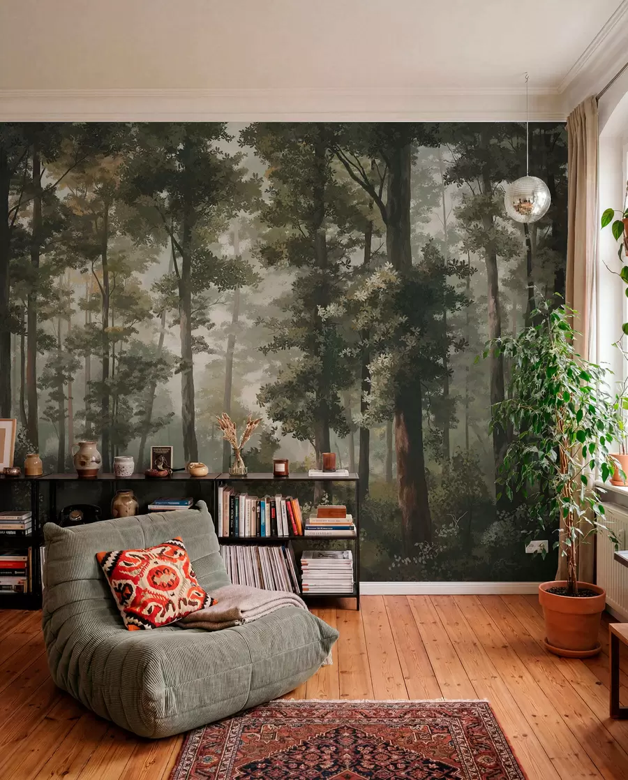 Fototapety Chodník v hmle w05089