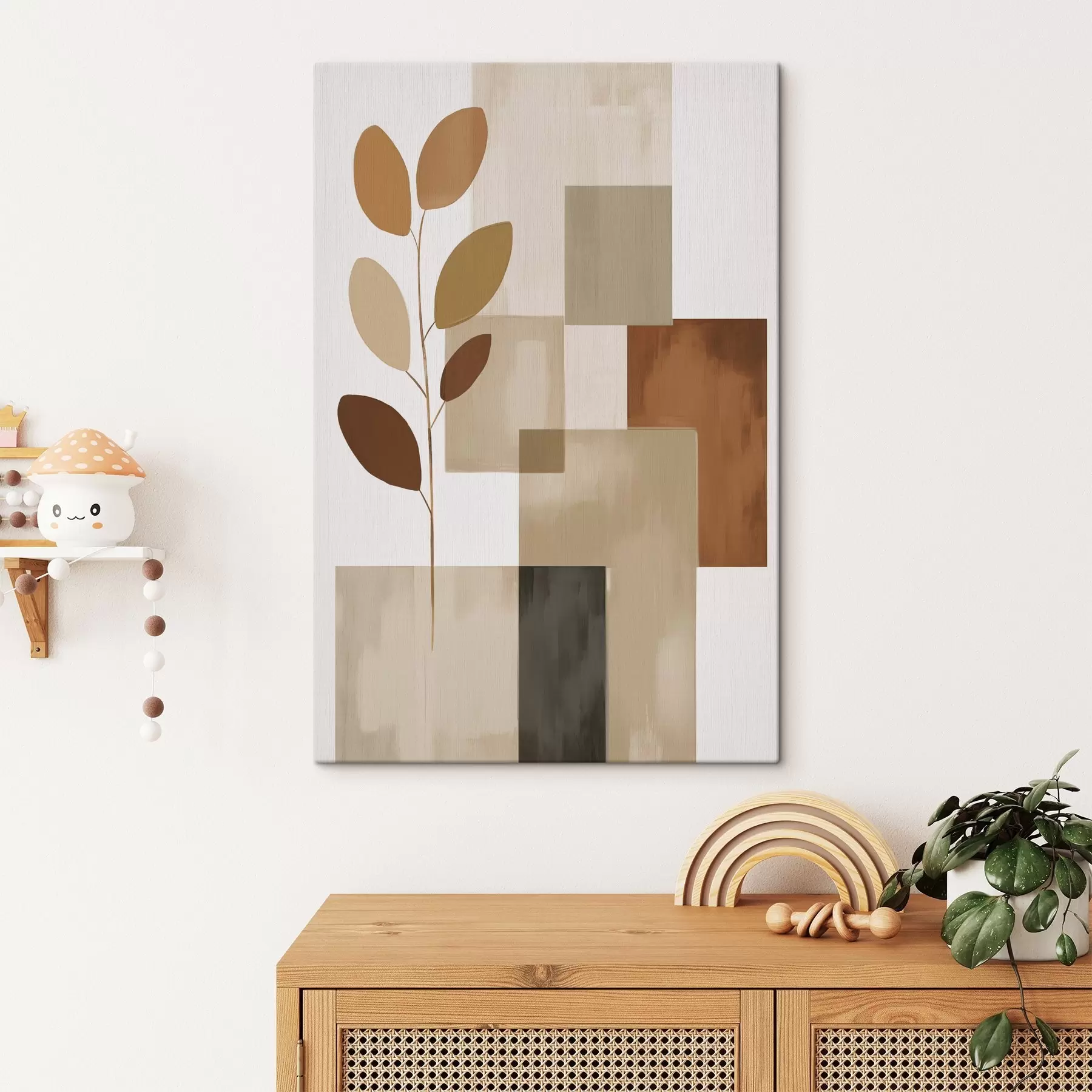 Obraz Abstrakcia imitácia maľby s47485