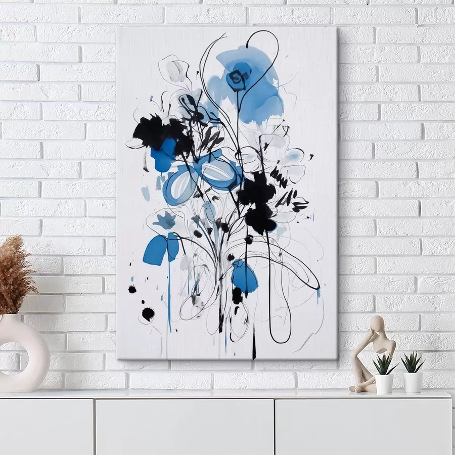 Obraz Abstrakcia s bodkami s47490