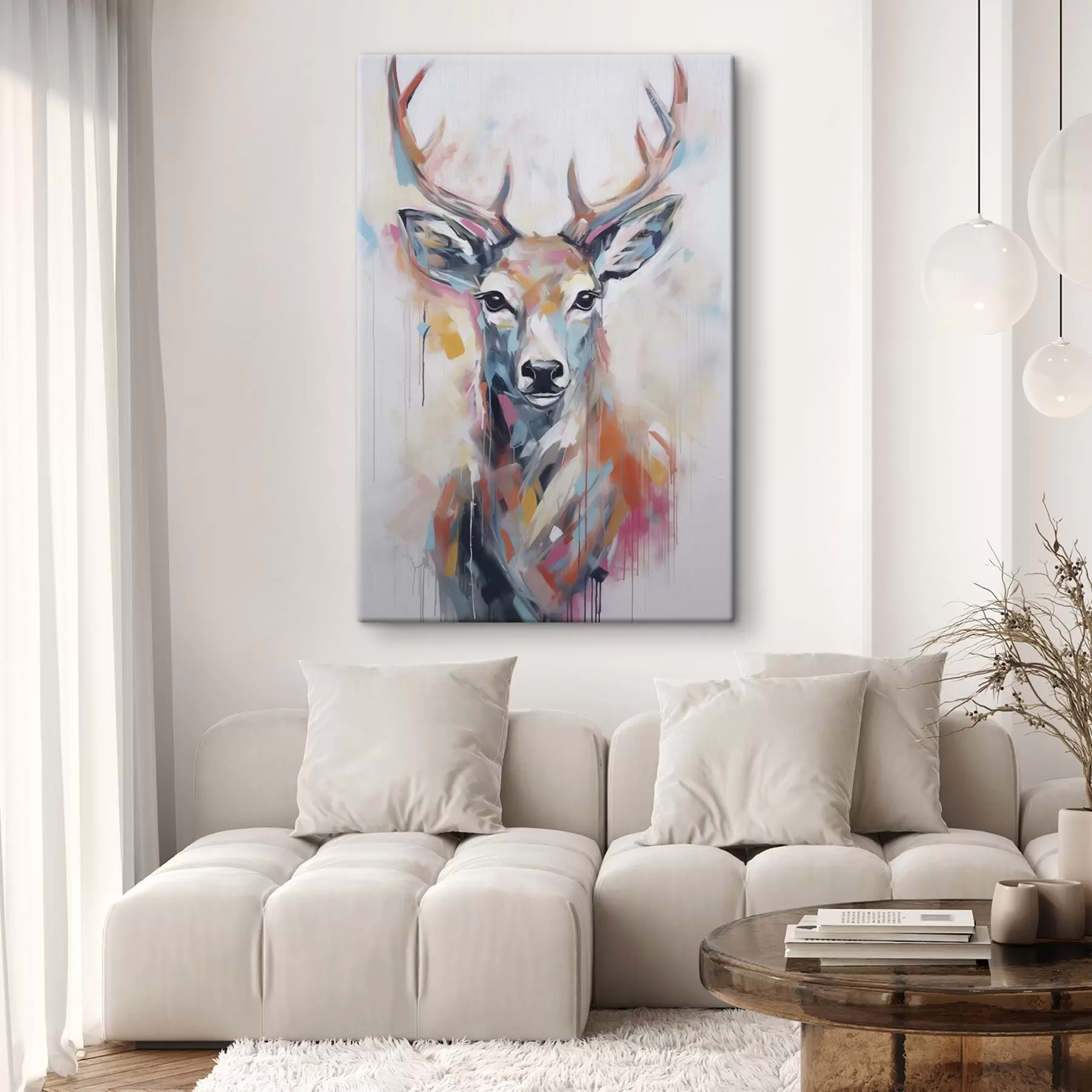 Obraz Maľba imitácie jelena s47503