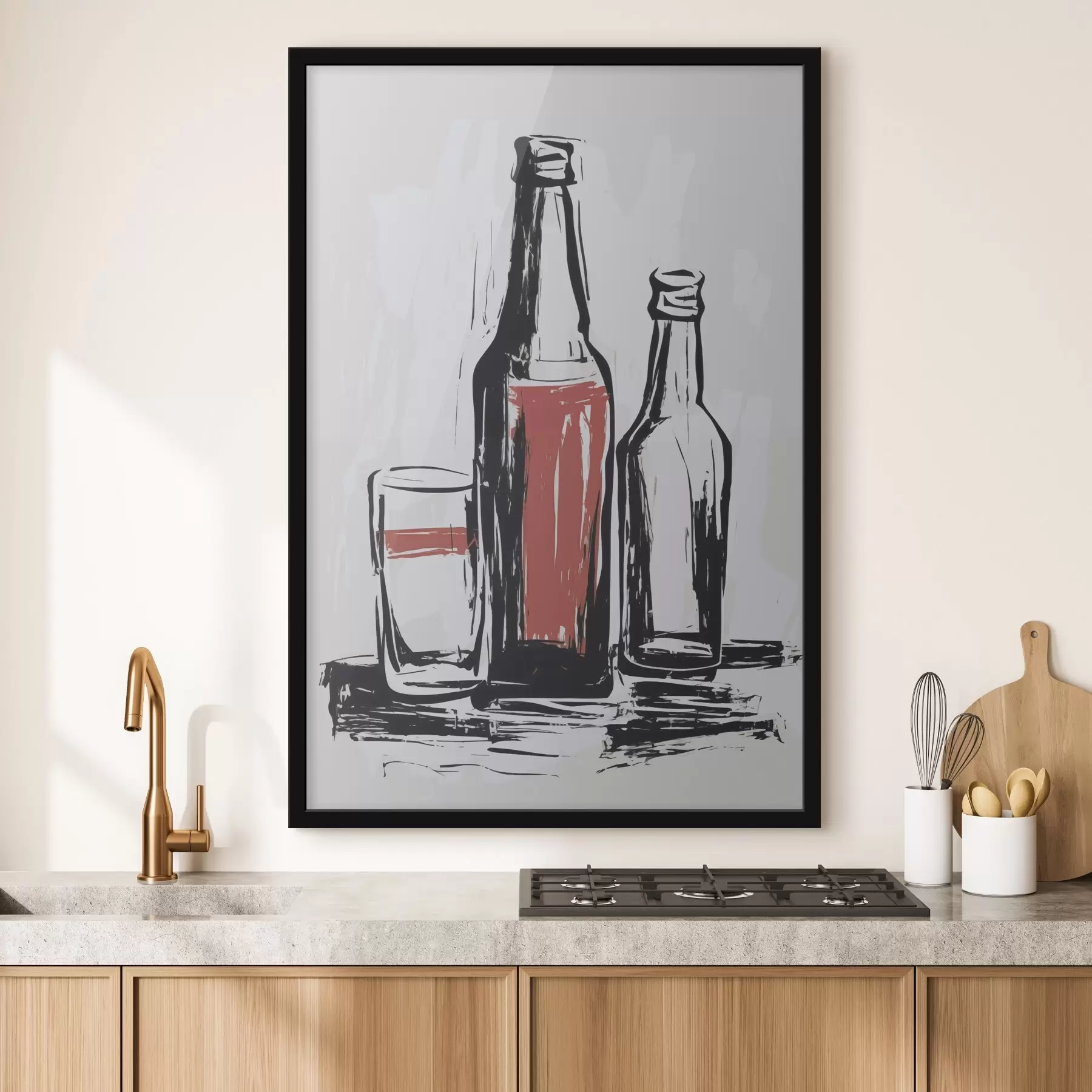 Fototapety Fľaše a sklo f47493