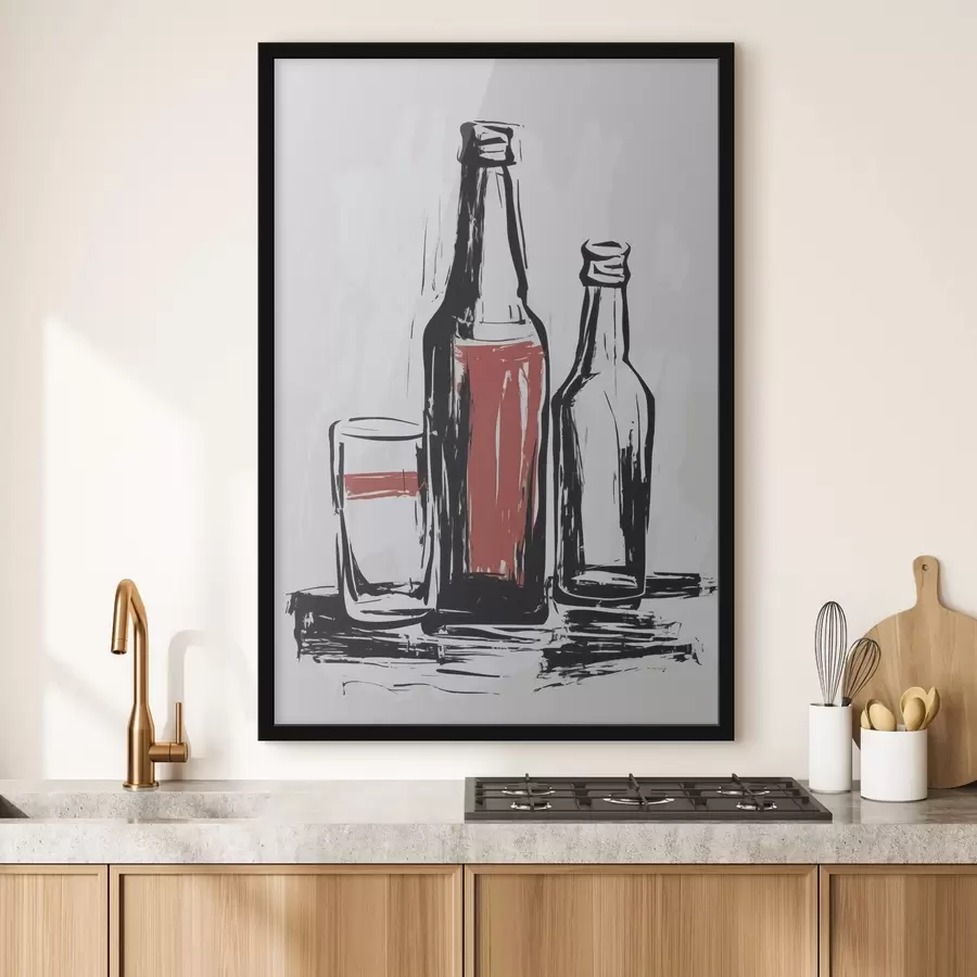 Fototapety Fľaše a sklo f47493