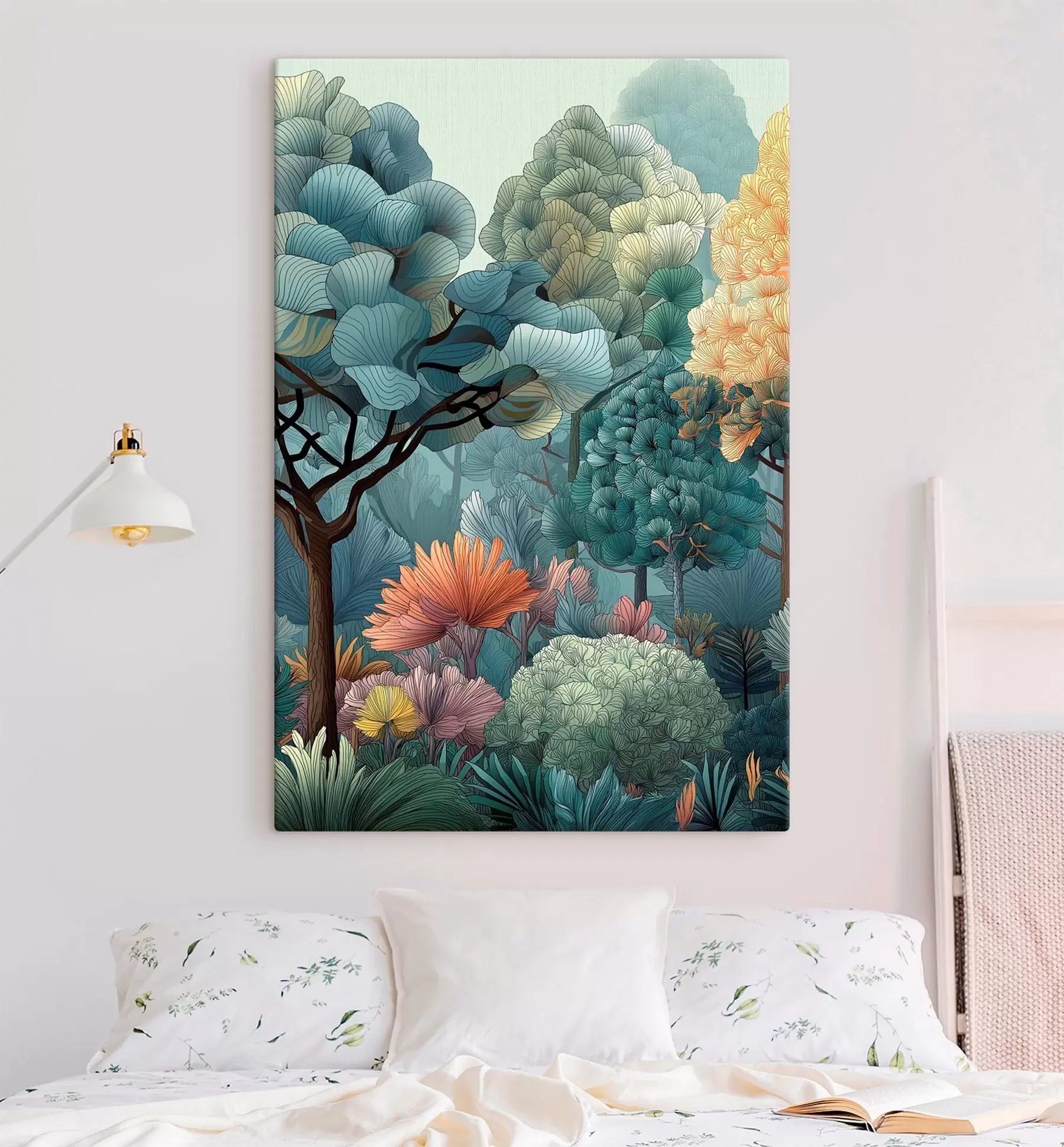 Obraz Abstraktný les s47105