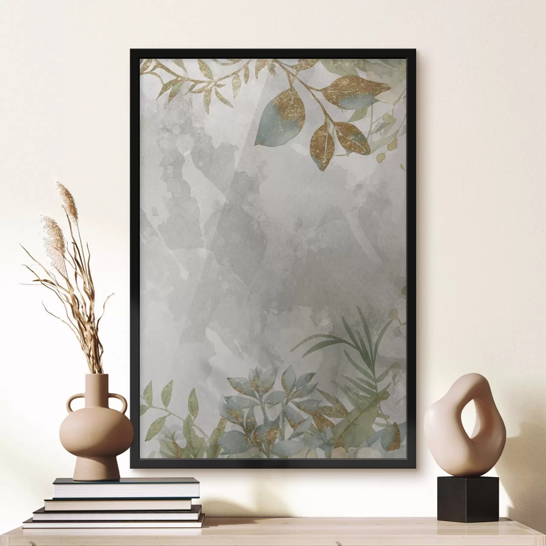 Fototapety Rastliny na svetlom pozadí f46894