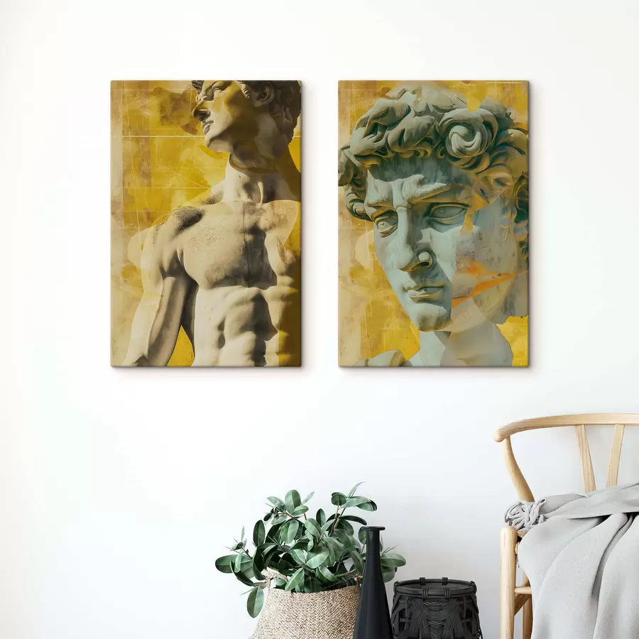 Obraz Starožitná socha m01218